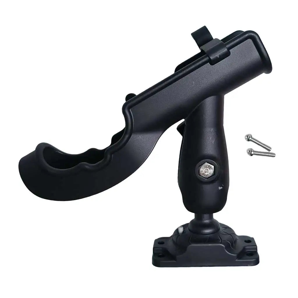Plastic Canoe Kayak Fishing Rod Winder Rod Holder Support Tool Adjustable Bait Caster Rod Holder Oasis Select Square Base