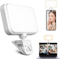 Mini Portable Fill Light LED Video Light Photography Lighting Cell Phone Selfie Livestreaming Fill Lamp Cold and Warm Vlog Lamp Oasis Select WHITE