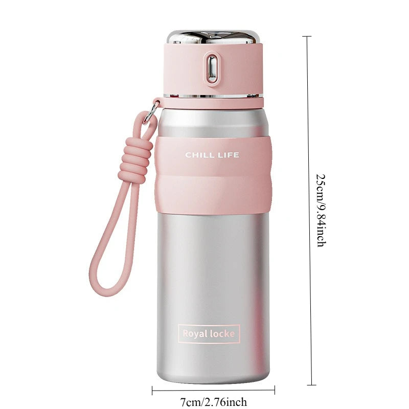 1PC Intelligent Insulated Cup Food Grade High Aesthetic Water Cup Light Luxury High-end and Portable Drinking Utensils Oasis Select