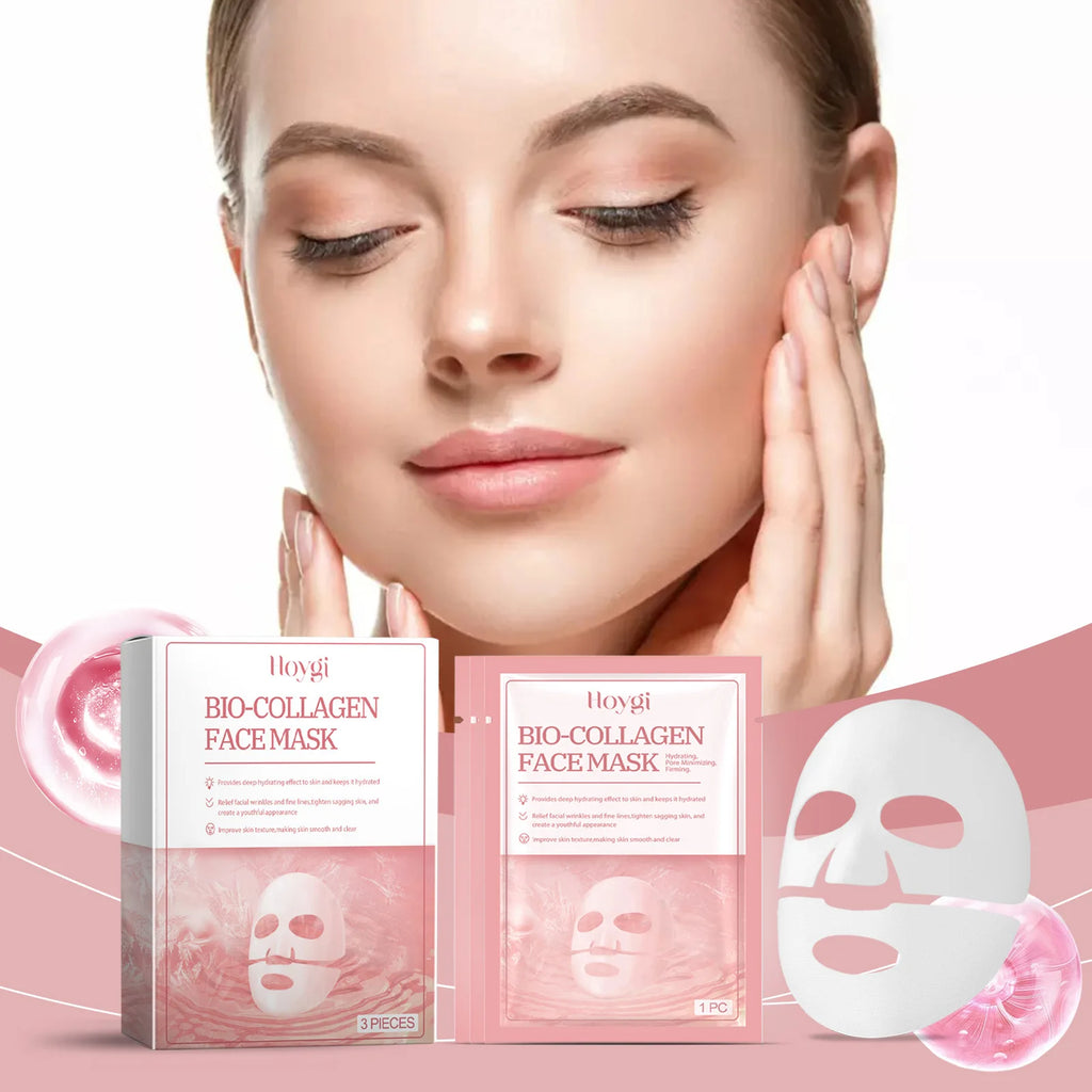 Hoygi Bio-Collagen Deep Sheet Mask – Hydrate, Firm & Brighten