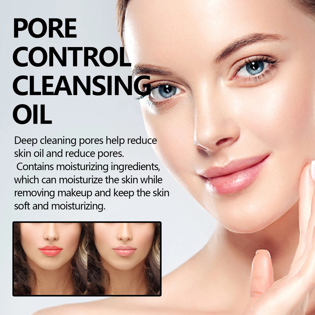 Pore Control Makeup Removal Cleansing Oil Gentle Makeup Removal Caring Skin Moisturizing Brightening Deep Cleansing Pore Skin Oasis Select