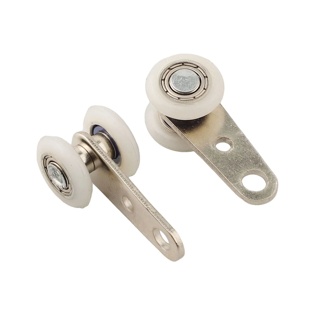 2/4pcs Sliding Door Pulley Hanging Track Pulley Block For Smooth Sliding Door Cabinets Roller Curtain Accessories Bearing Wheel Oasis Select A 2PCS