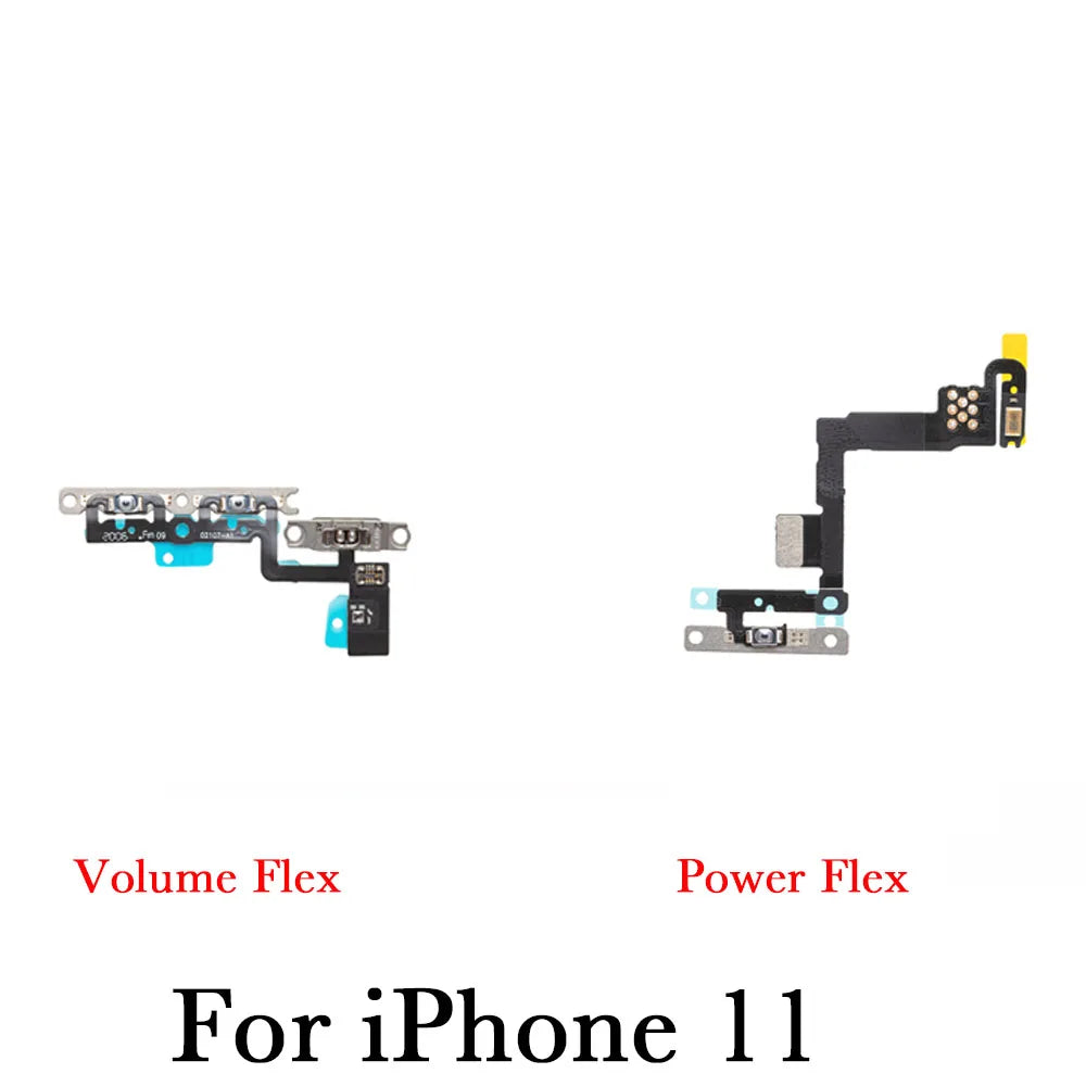 Power Volume Silent Flex Cable iPhone 11 12 Mini Pro Max
