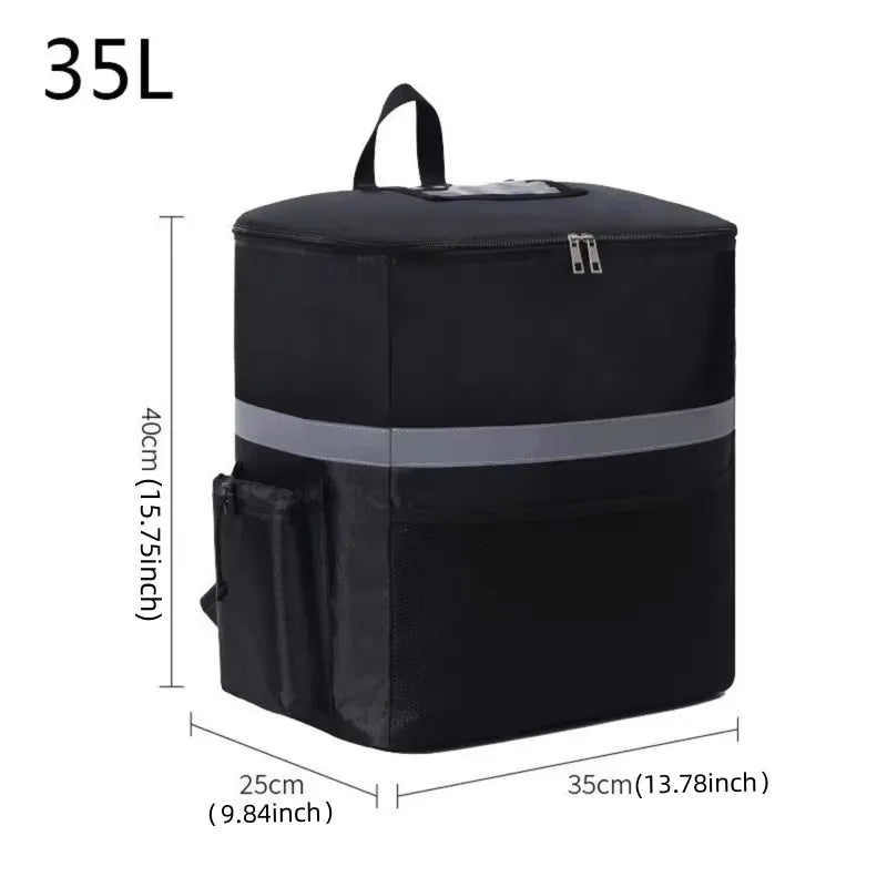 35L Insulated Cooler Backpack | Leakproof Thermal Food Bag