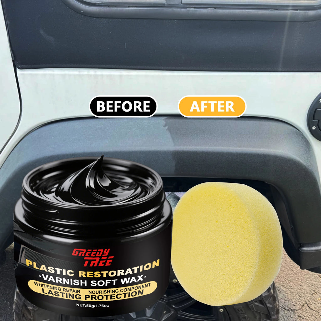 Plastic & Rubber Repair Paste – Scratch Restore & Gloss Finish