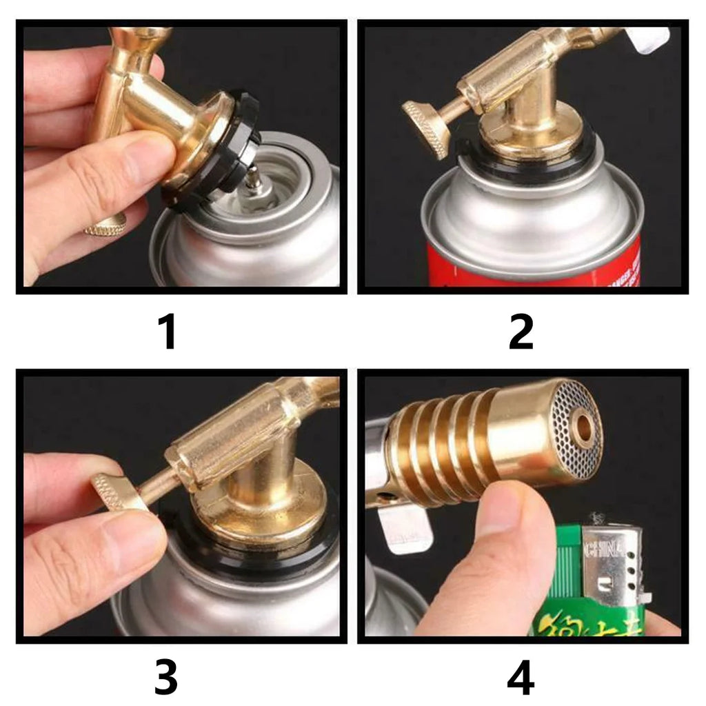 Portable Butane Brazing Torch – Copper Gas Welding Blowtorch Brazing Welding Torch Oasis Select