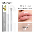 Lakerain Moisturizing Lip Oil Reduce Lip Wrinkles Brightening Lip Serum Plumper Remove Sloughed-off Lips Skin Care Serum Primer Oasis Select 06 Crystal