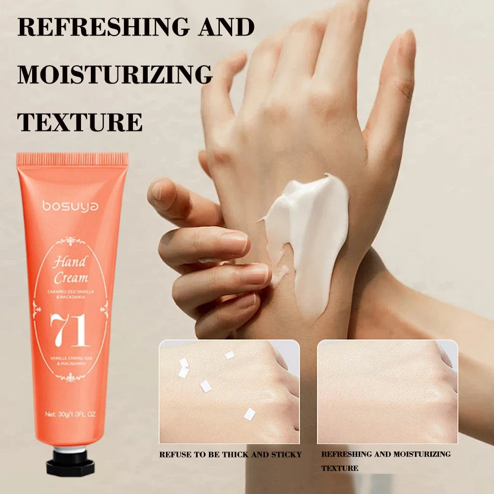 5PCS perfume hand cream, containing shea butter, mango, glycerin and other ingredients Oasis Select