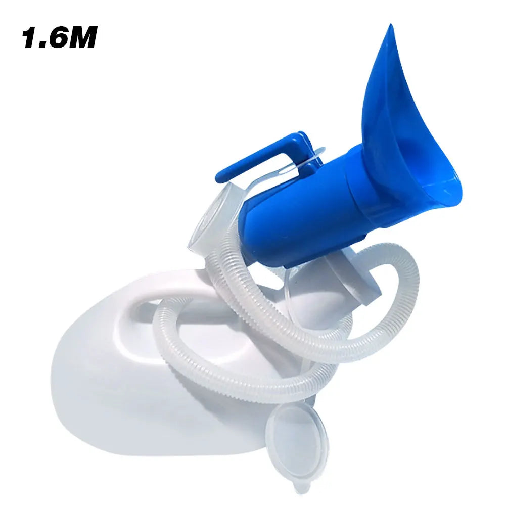 2000ml Portable Urinal With Hose For Women Men 1.3/1.6m Extension Long Tube Toilet Outdoor Urinal Chamber Pot For Camping Travel Oasis Select 1.6m 1