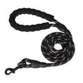 3m Pet Reflective Nylon Tow Rope Non Slip Foam Handle Pet Adjustable Towing Ropes Large Middle Small Dogs Outdoors Pet Supplies Oasis Select Black