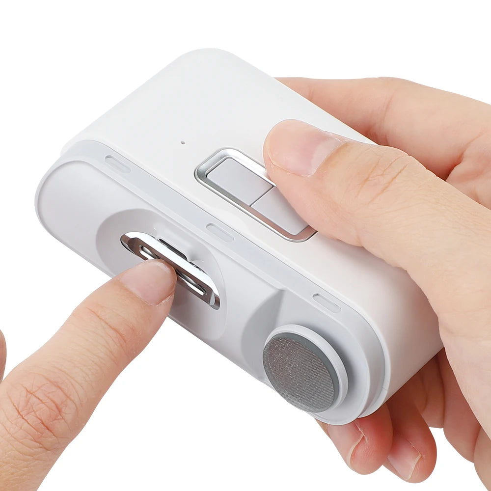 2-in-1 Electric Nail Clipper & Grinder with LED | Baby & Adult Electric Nail Clipper Oasis Select