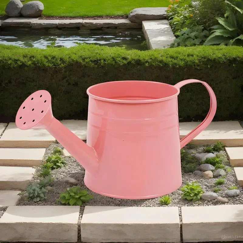 Small Watering Can For Indoor Plants 1L Long Spout Flower Watering Can Flower Arrangement Bucket Metal Planter Pot For Garden Oasis Select