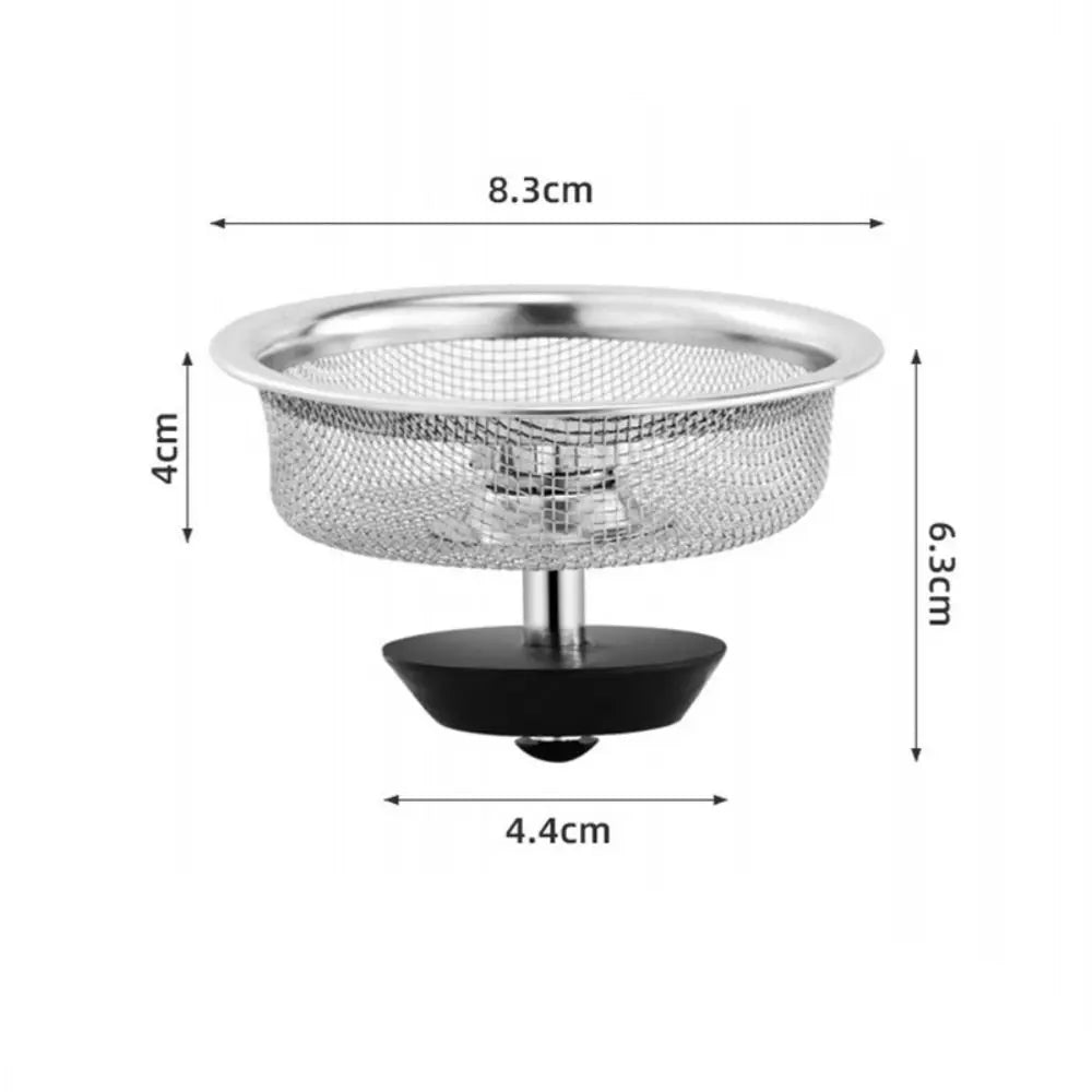Stainless Steel Kitchen Sink Strainer Waste Drainer Odor Proof Cover Sink Filter Screen Kitchen Accessaries Universal Oasis Select