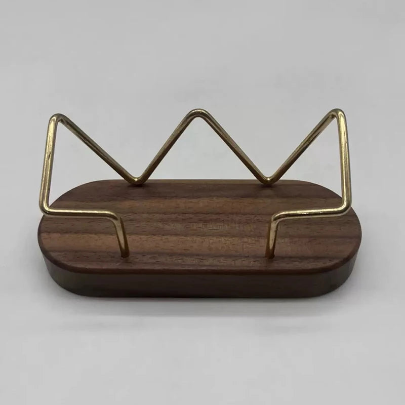 Business Card Holder Organizer Office Desk Display Stand Memo Counter Accessories Tabletop Shelf Home Wooden Card Holder Storage Oasis Select A4