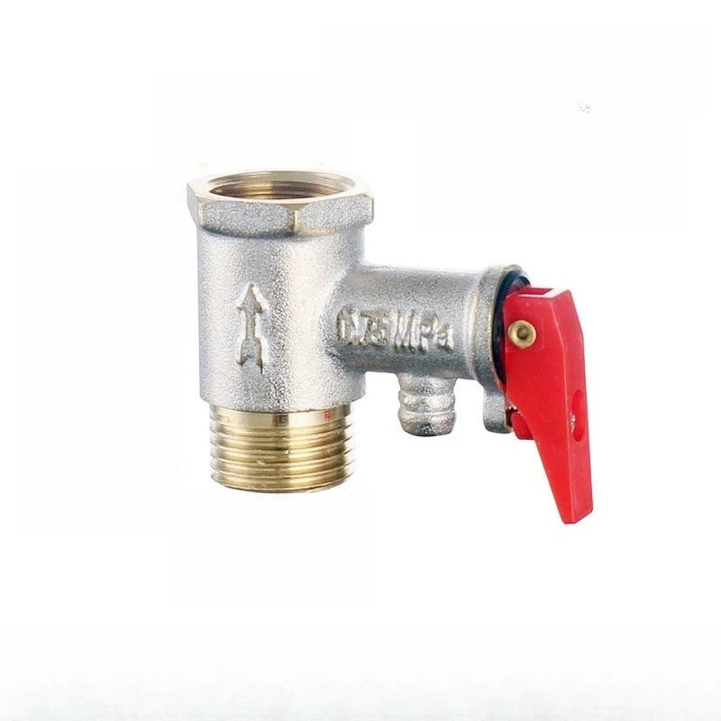 Brass Durable Adjustable Pressure Relief Valve Safety Valve Is Used To Protect Closed Water Systems From Overpressure Effects Oasis Select