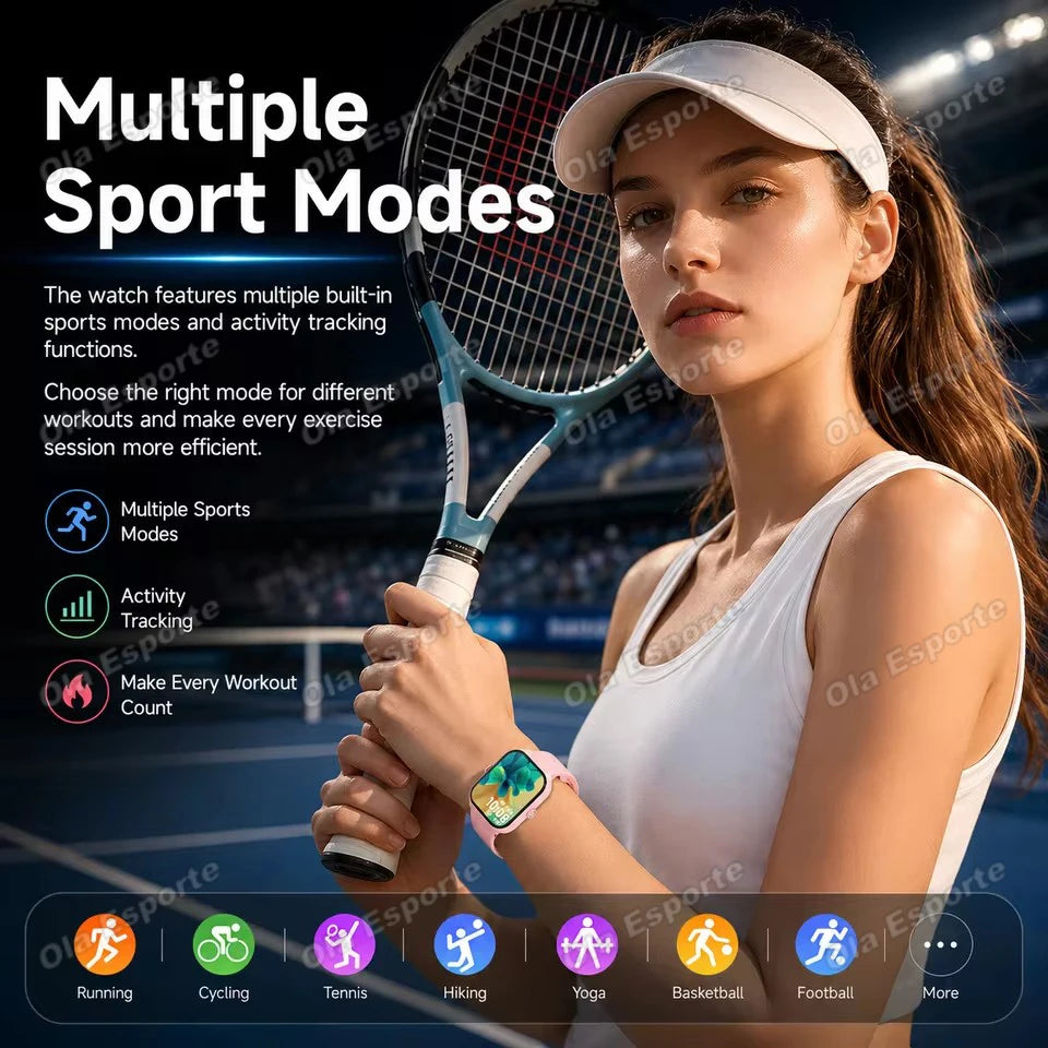 Ola Esporte GPS Military Smartwatch – Bluetooth Calls & Fitness