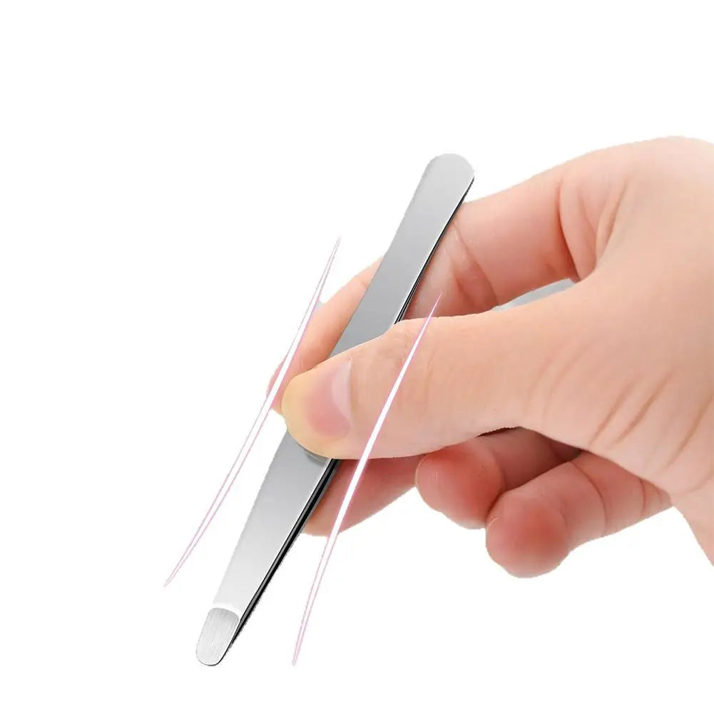 Precision Stainless Steel Tweezers – Eyebrow & Facial Hair Removal