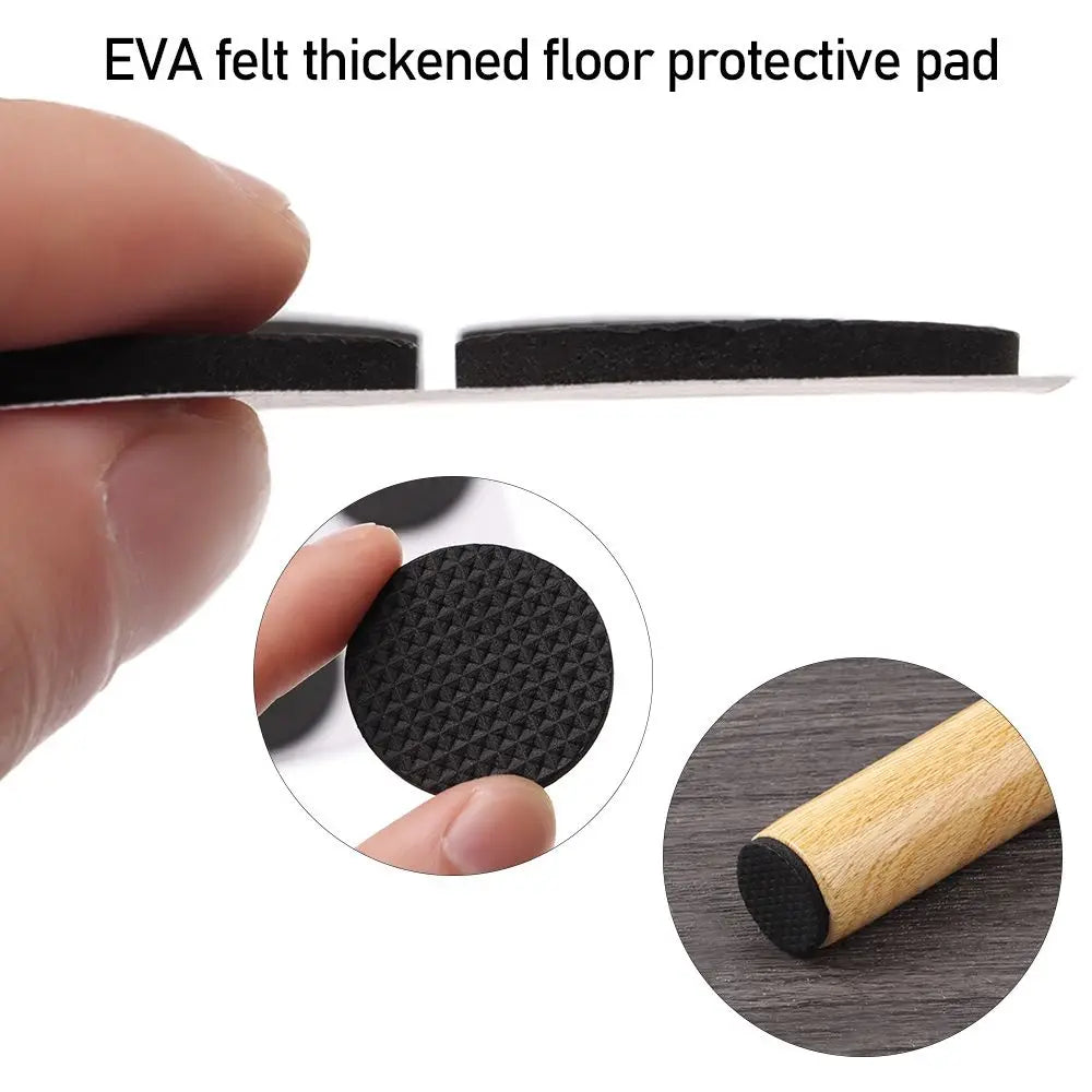 6/9/12PCS Self Adhesive Non-slip Mat Bumper Cushion Furniture Leg Foot Mat Felt Pads For Chair Table Protector Hardware Oasis Select