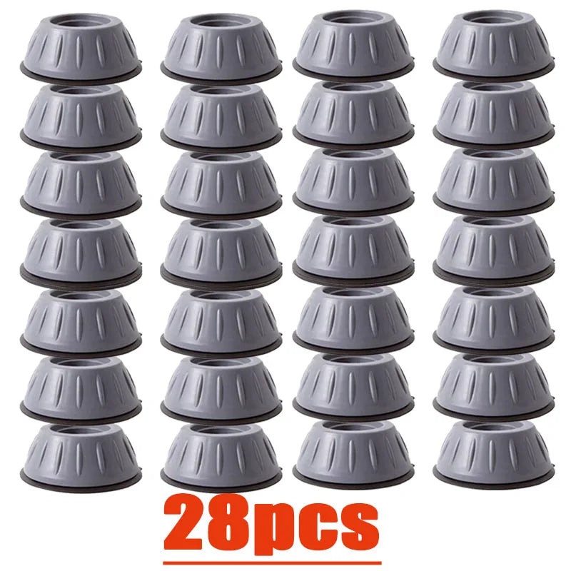 4/28Pcs Shockproof Washing Machine Pads - Anti-slip, shock-absorbing and noise-reducing pads for washing machine and dryer sup Oasis Select 28pcs
