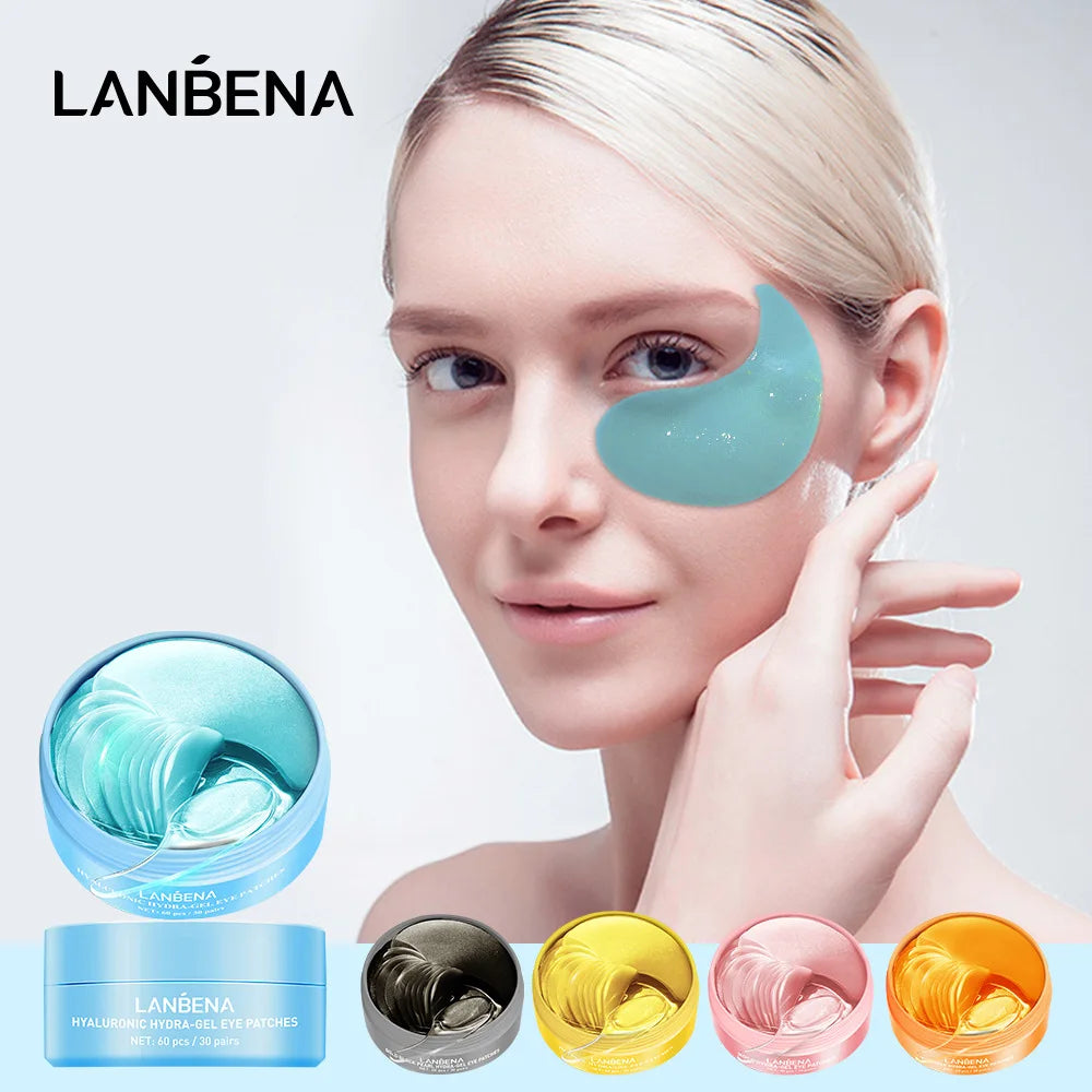 LANBENA Collagen Eye Masks – Dark Circles & Puffiness Patches Eye Mask Patches Oasis Select
