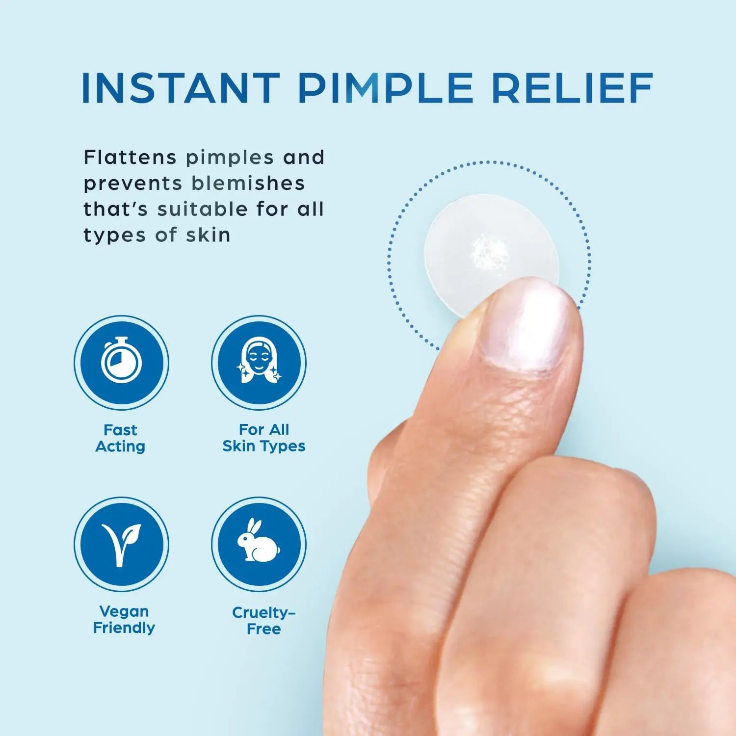 1200 PCS Transparent Acne Patches, Gentle and Non-Irritating, Cover Acne and Pimples, Ultra-Thin, Water-Resistant Oasis Select