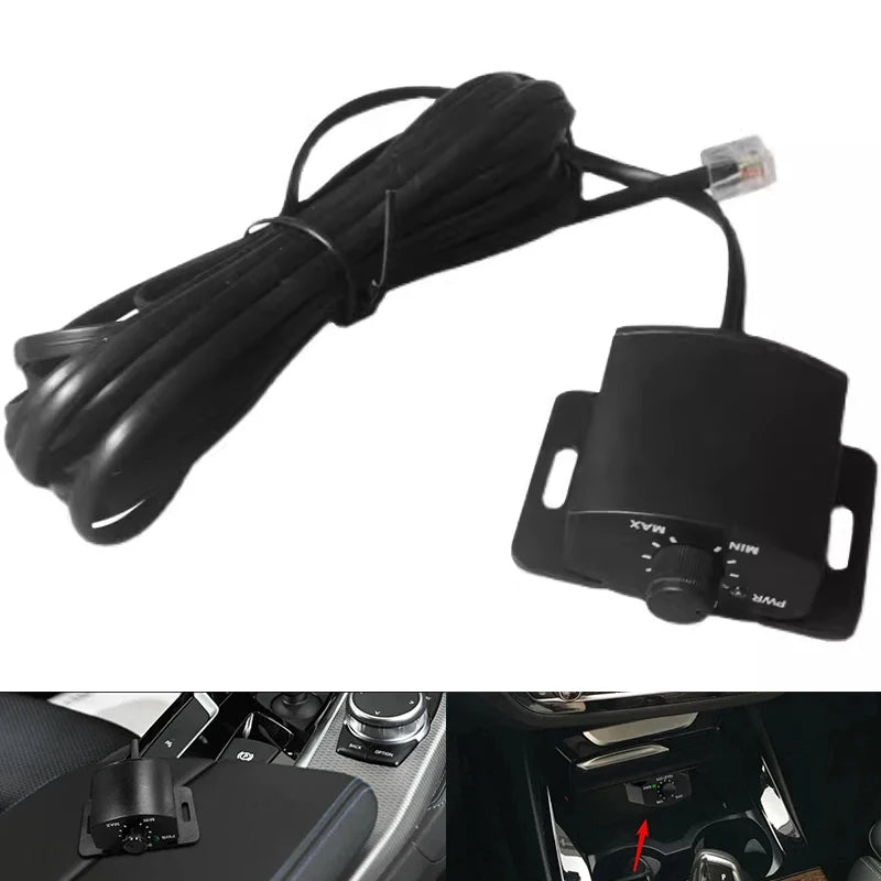 Hot Sale 1Pcs Car Sound Simple Connection Amplifier Volumes Adjust Knob Set With Long Cable General Remote Bass Controller Oasis Select
