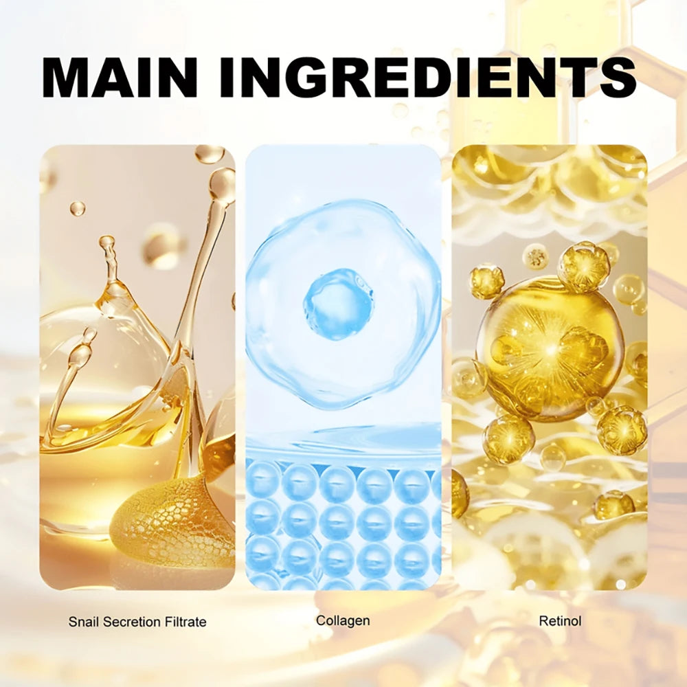 SUYARUN Collagen Boost Cream Snail Secretion & Retinol Anti-Aging Brightening Moisturizing Revitalizing Skin Care. Oasis Select