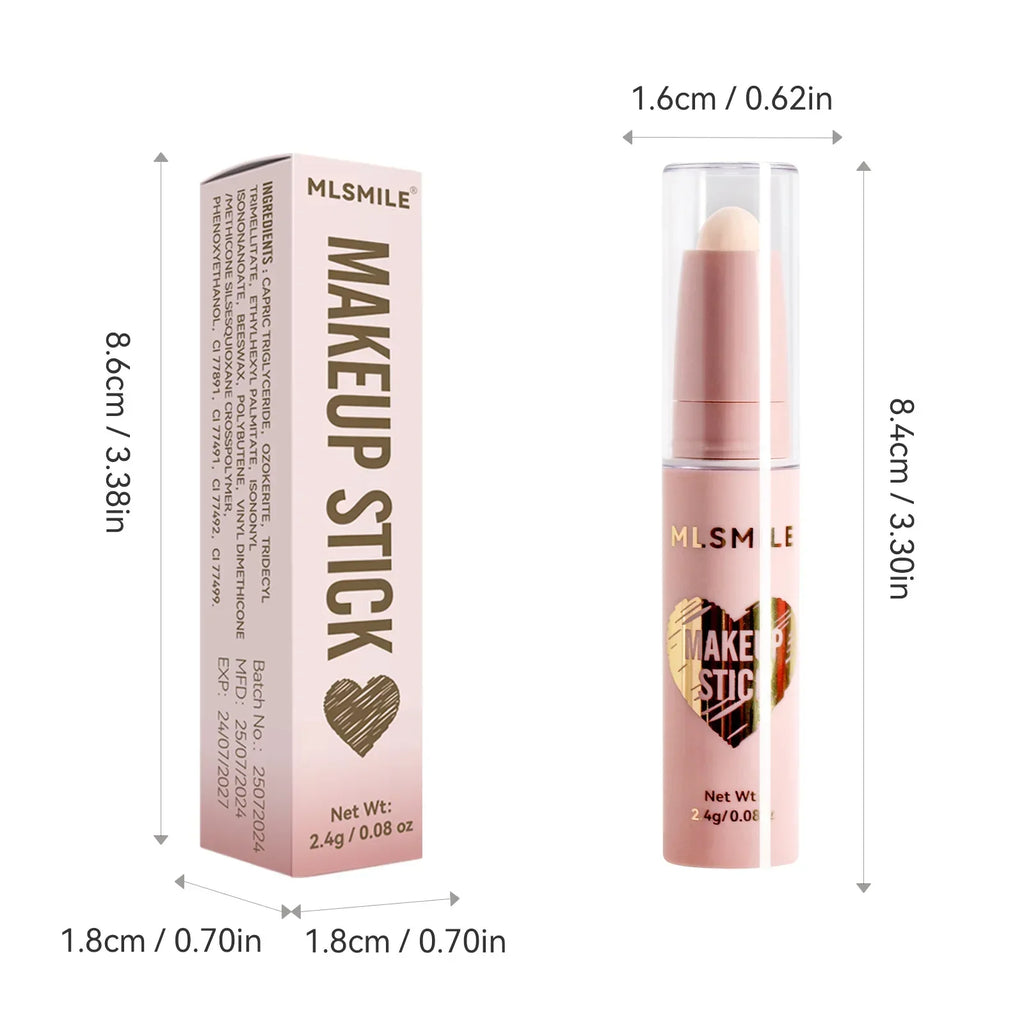 8-Color Pearl Highlighter & Contour Stick – High Gloss Face Pen