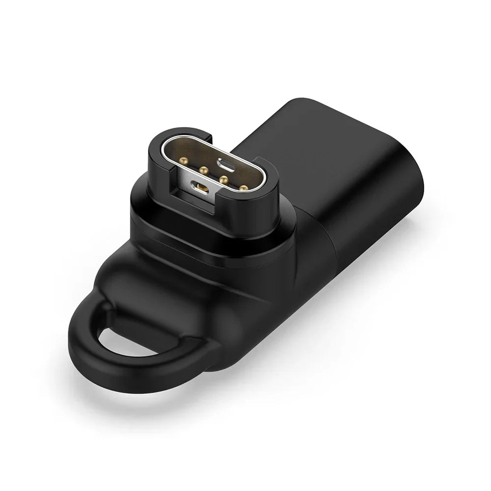 Type-C Charger Adapter for Garmin Fenix 7 8 Forerunner Venu Instinct Watch Charging Adapter Oasis Select black Type-C