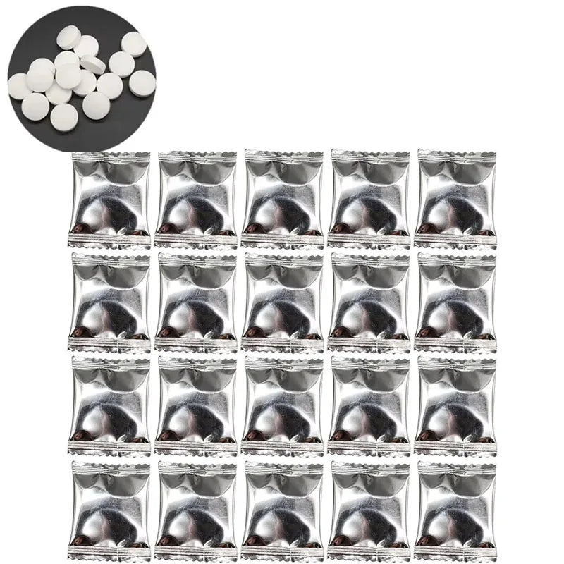 5/10/20/30/50/60pcs Full-Automatic Coffee Maker Machine Cleaning Tablets Descaling Agent for Home Office Shop Oasis Select 20PCS