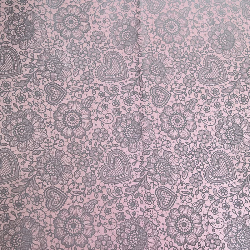 Ribbon Flower Knot Colorful Exquisite Gift Box Beaded Wrapping Paper Hot Stamping Gift Wrapping Paper For Gift Packaging Oasis Select pink