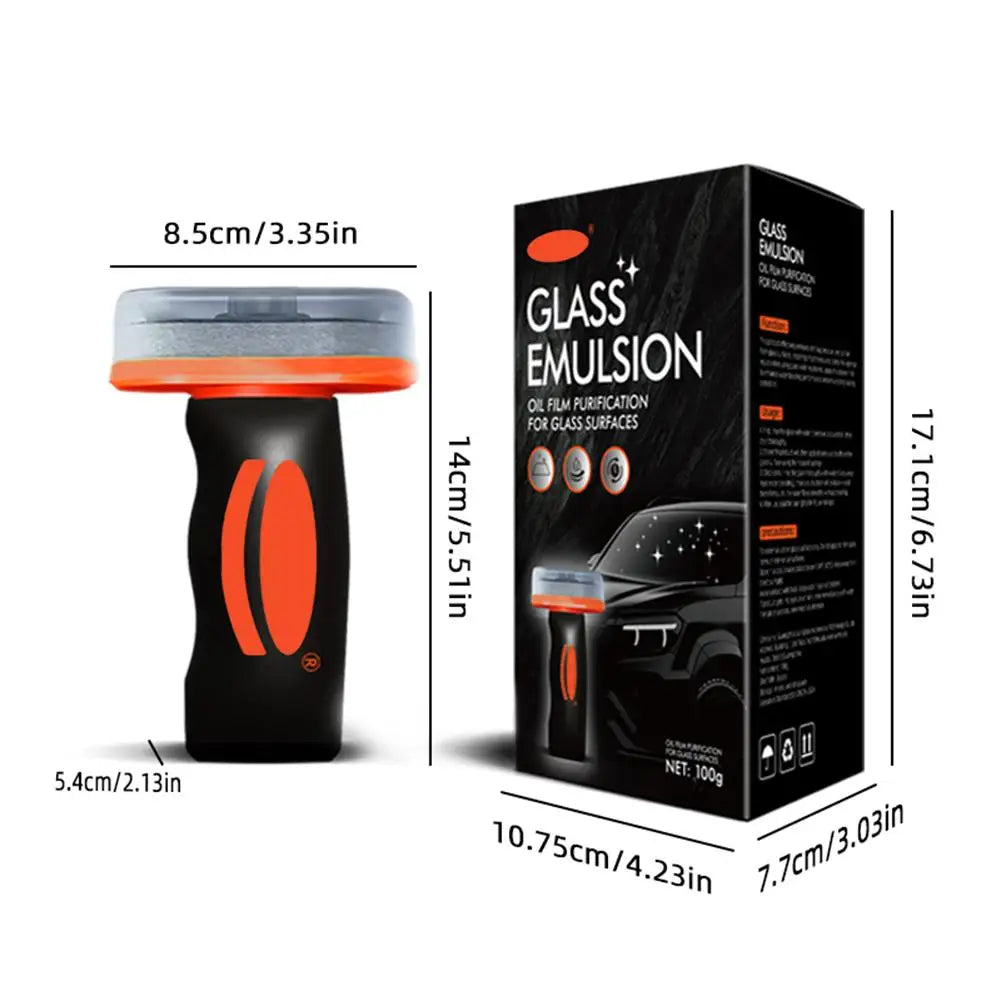 Car Glass Oil Film Remover & Windshield Cleaning Brush Glass Cleaning Brush Oasis Select