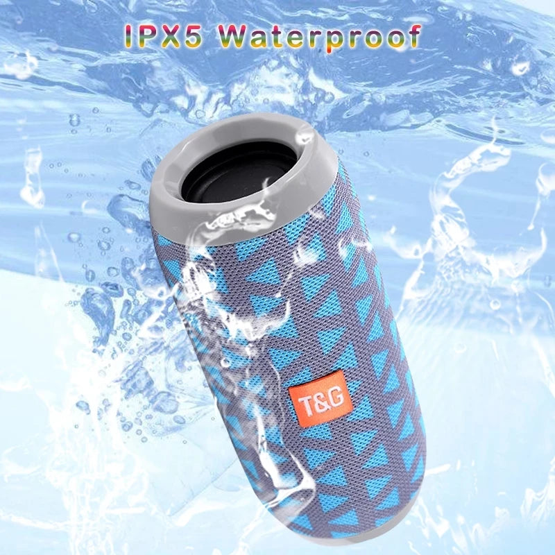 T&G Portable Bluetooth 5.3 Speaker | FM Radio, Bass, TWS