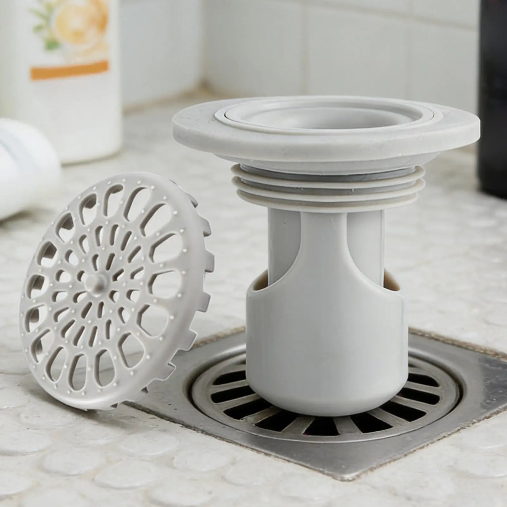 Shower Drain Plug Odor-Blocking Mini Bottle Trap Design AntiOdor Plugs for Bathroom for Home Dorm Apartment Bathtubs Bathrooms Oasis Select