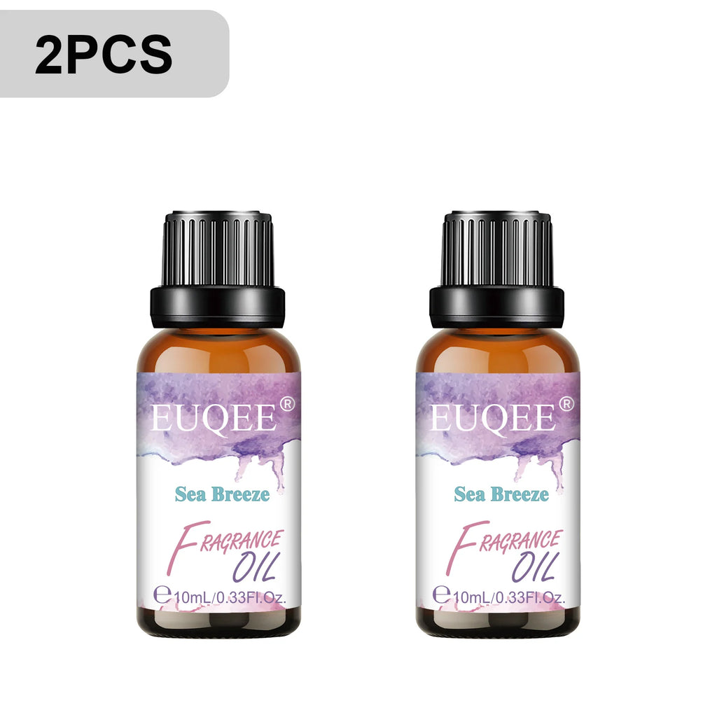 EUQEE 10ml Aromatherapy Fragrance Oil for Diffuser | 6 Scents