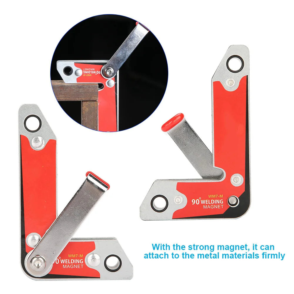 Magnet Welding Clamp Magnetic Holder Fixer with Handle 30/60/90 Degree Magnetic Welding Holder Oasis Select