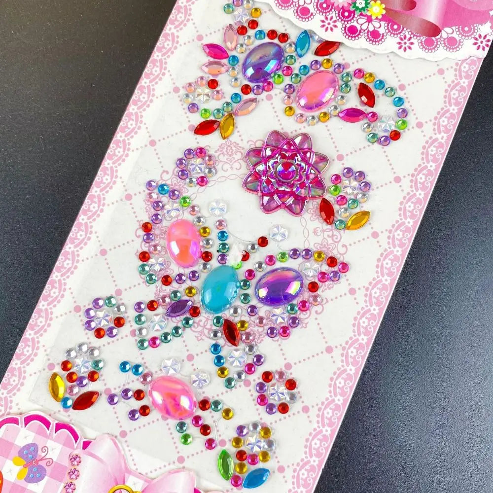 Decoration Stickers 3D Gem Stickers Scrapbooking Self Adhesive DIY Acrylic Gem Sticker DIY Mobile Phone Oasis Select 1