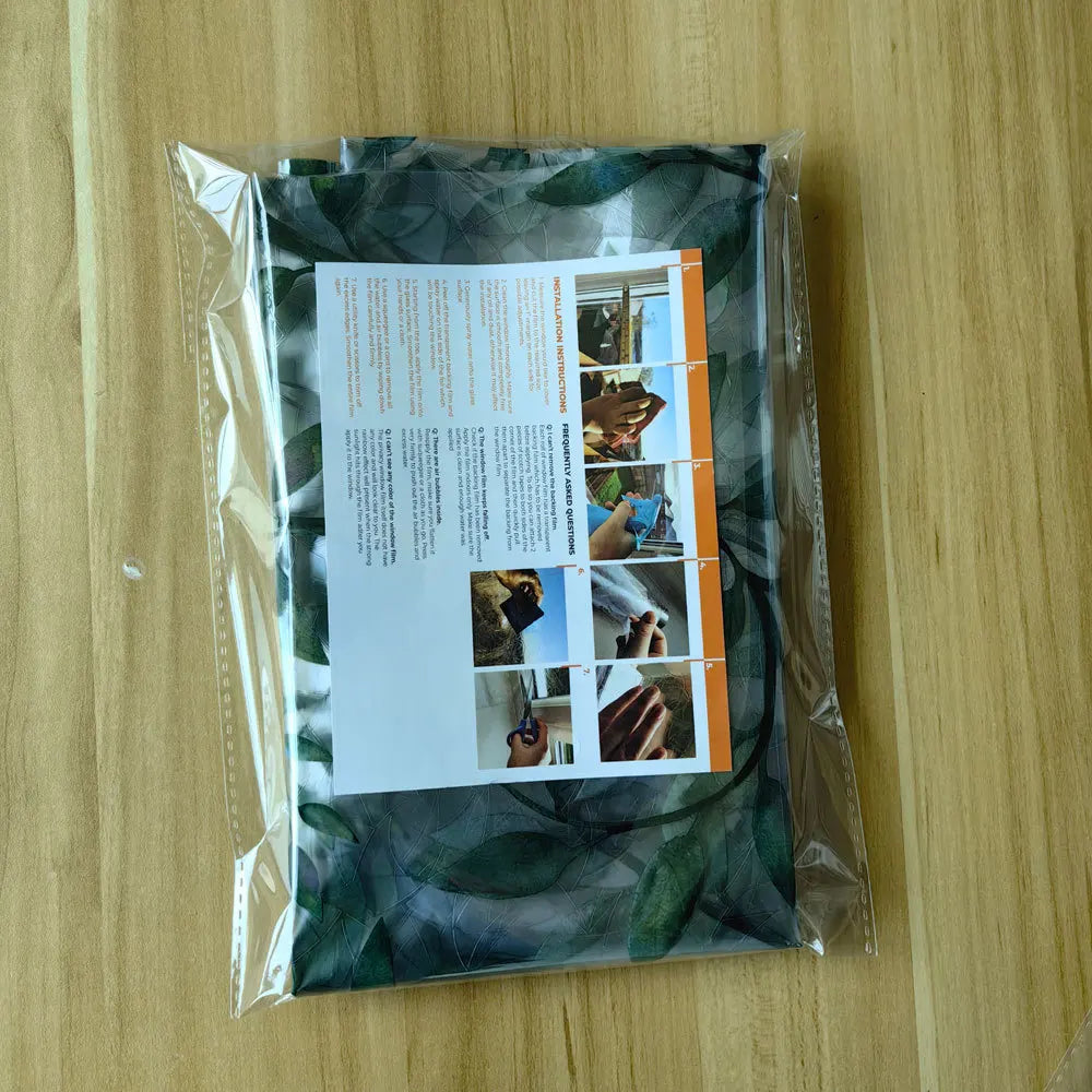 Double-sided Colored Electrostatic Glass Tape Bird Repellent and Anti-collision Tape PVC Colored Window Film Oasis Select
