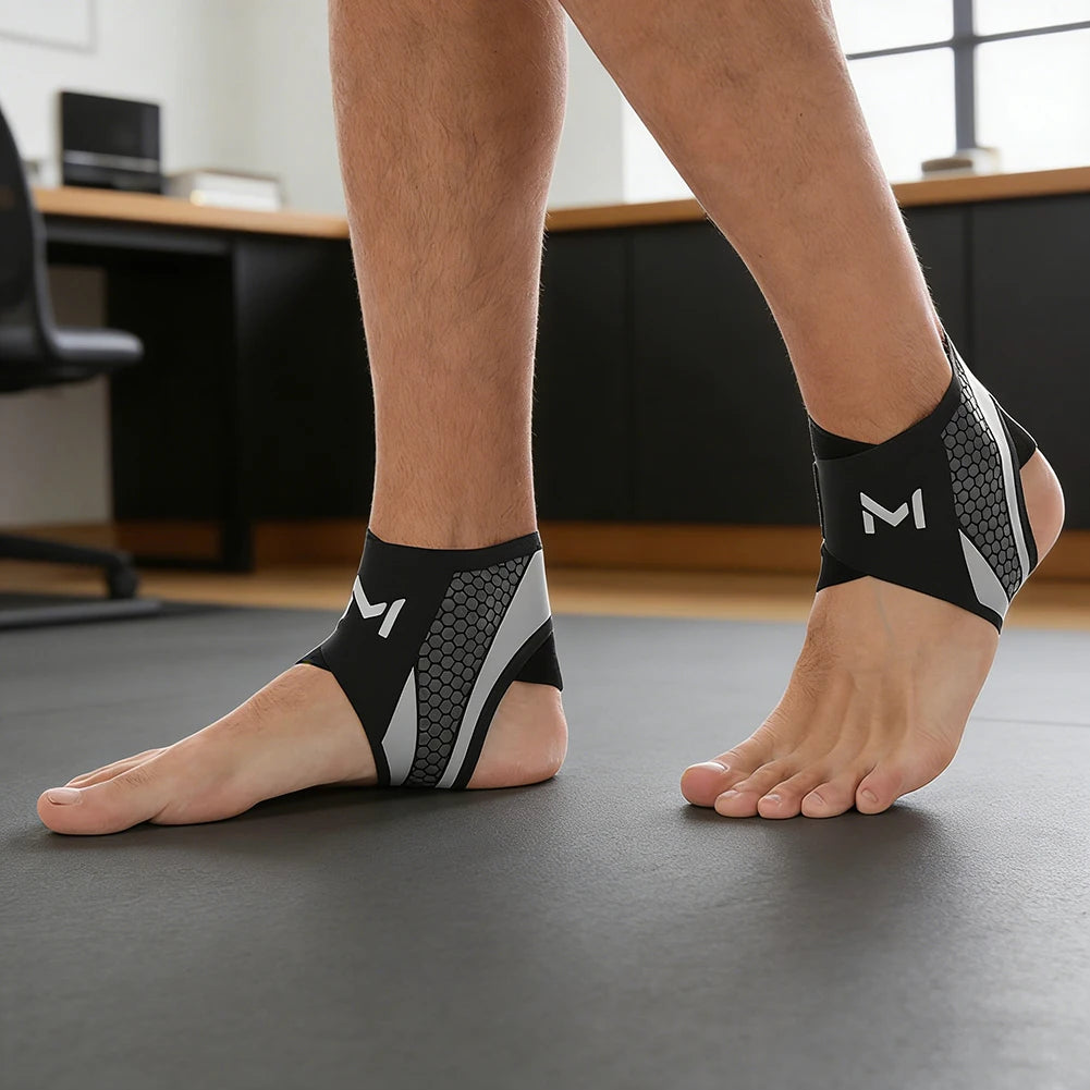 Thin Breathable Ankle Support Brace | Sports Compression Sleeve