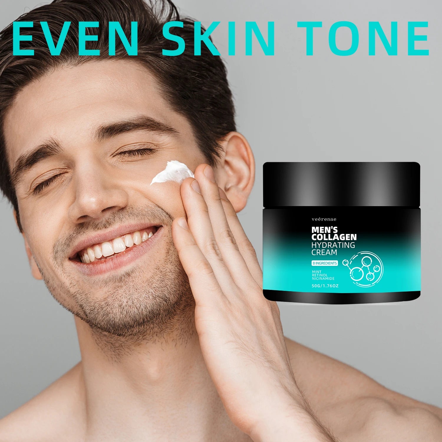 vérenae Men's Collagen Hydrating & Firming Face Cream Men's Face Cream Oasis Select