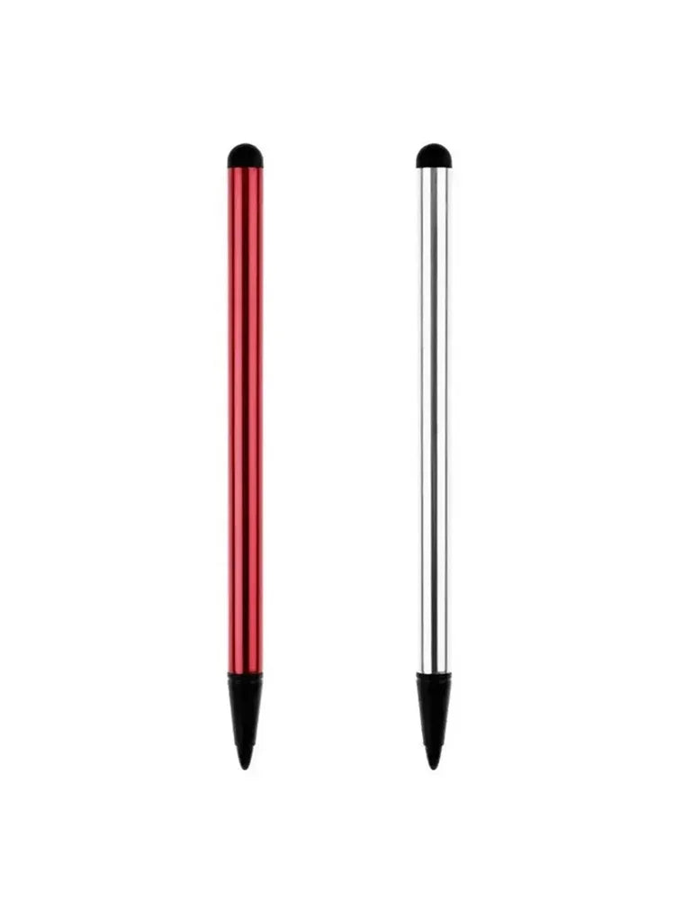 1-6PCS Universal Dual Use Screen Pen For Ipad Stylus For Lenovo Android Tablet Phone Stylus For Xiaomi For Samsung Capacitance Oasis Select Red-Silver