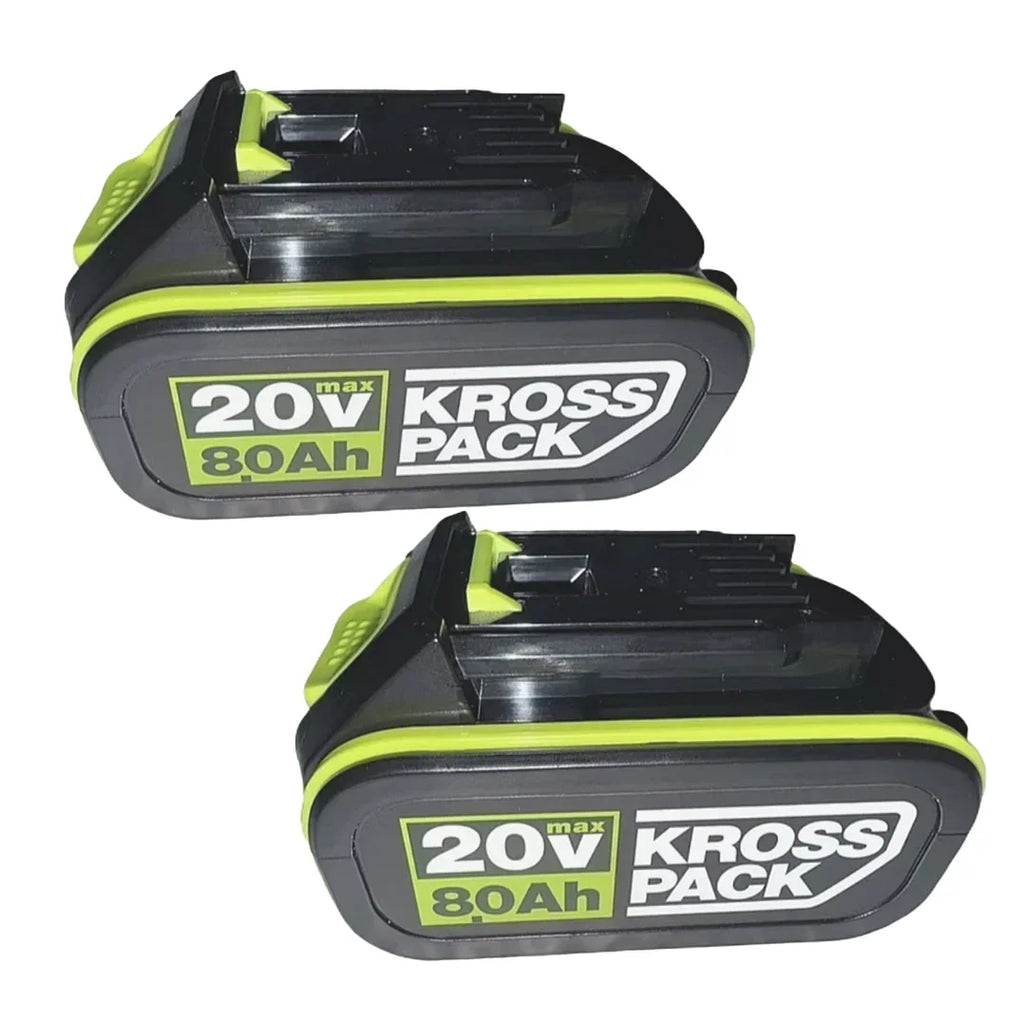 For WORX WA3520 6000mAh/8000mAh Li-ion Battery For dewalt tools for WORX 5pin WA3525 20V Cordless Power Tool Model Battery Oasis Select B-8.0Ah 2pcs