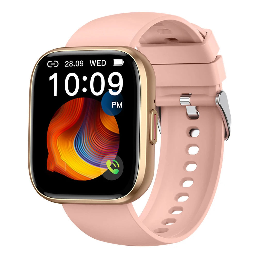 Women Smartwatch Information Reminder 1.85" Heart Rate Health Smart Watches Men BT Call 100+ Sports Modes Music Fashion Game Oasis Select GDPIS China Mainland