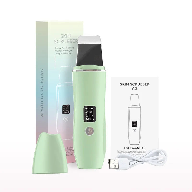 Ultrasonic Skin Scrubber – Blackhead Remover & Pore Cleaner