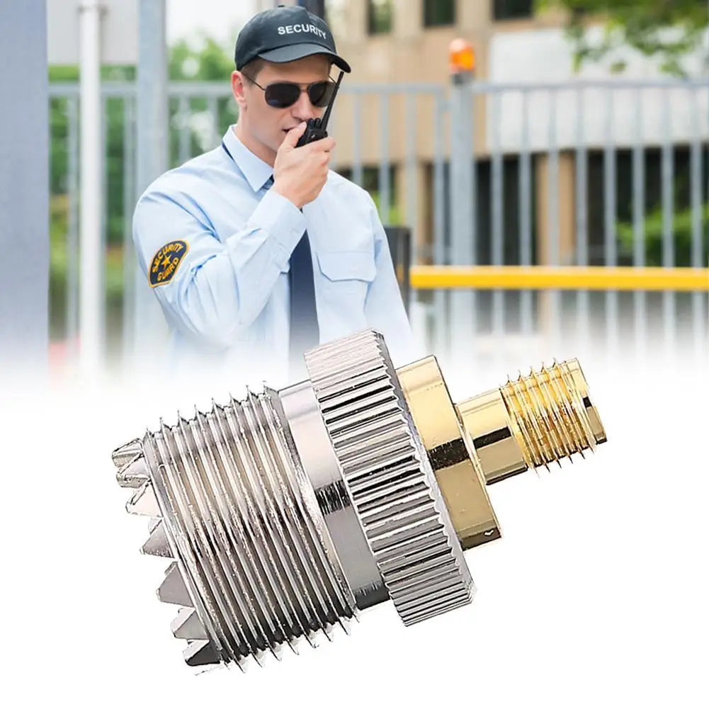 Coaxial RF Walkie-Talkie Antenna Adapter JXRF Connector SMA UHF Female For Baofeng To Femal Oasis Select