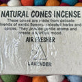 Handmade LotusCone Incense Premium SandalwoodPagoda Aromatherapy for Yoga/Meditation,Natural Home Fragrance Spiritual Cleansing Oasis Select lavender