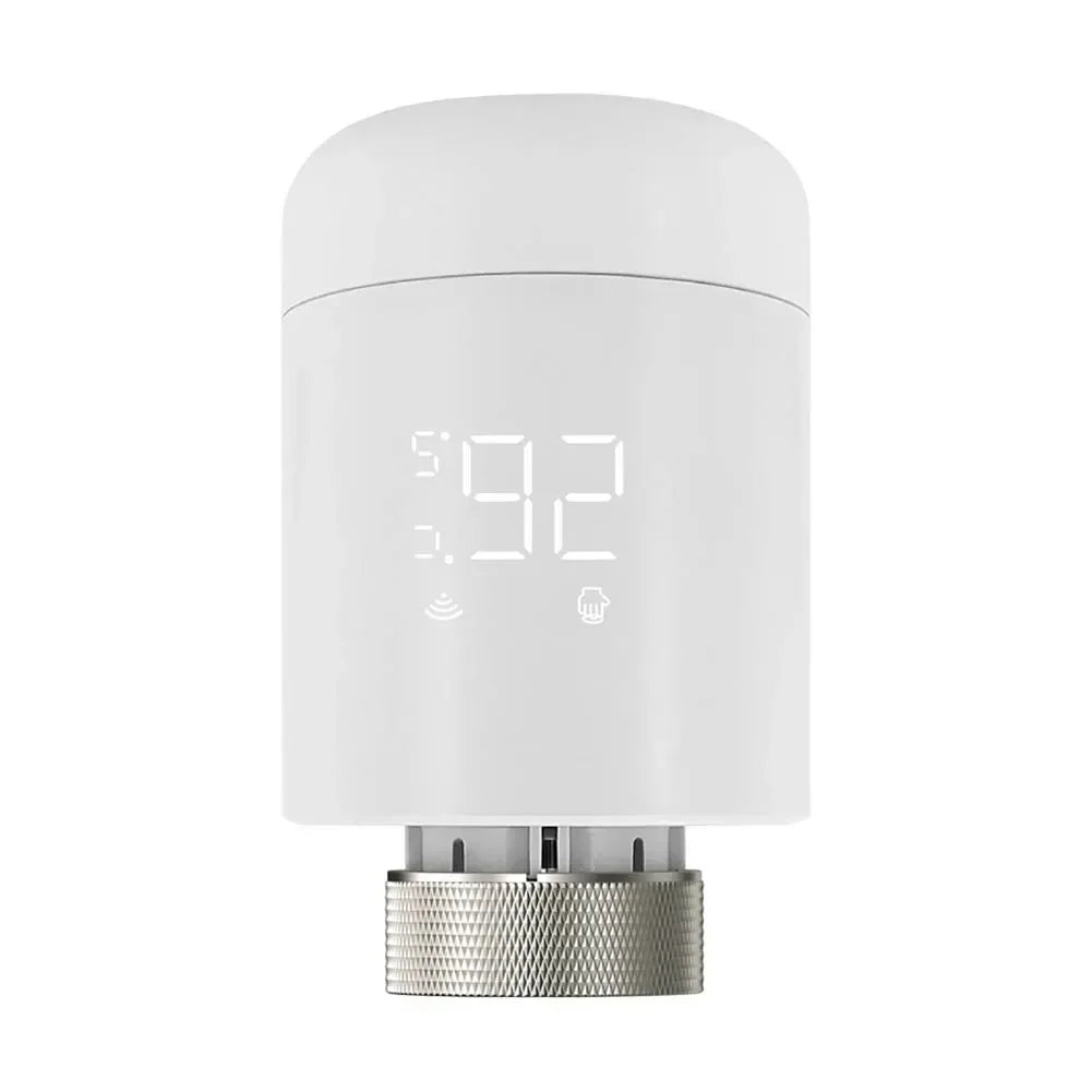 For ZigBee Smart Radiator Thermostat with 7 Day Programmable Schedule and Frost Protection for Energy Efficiency