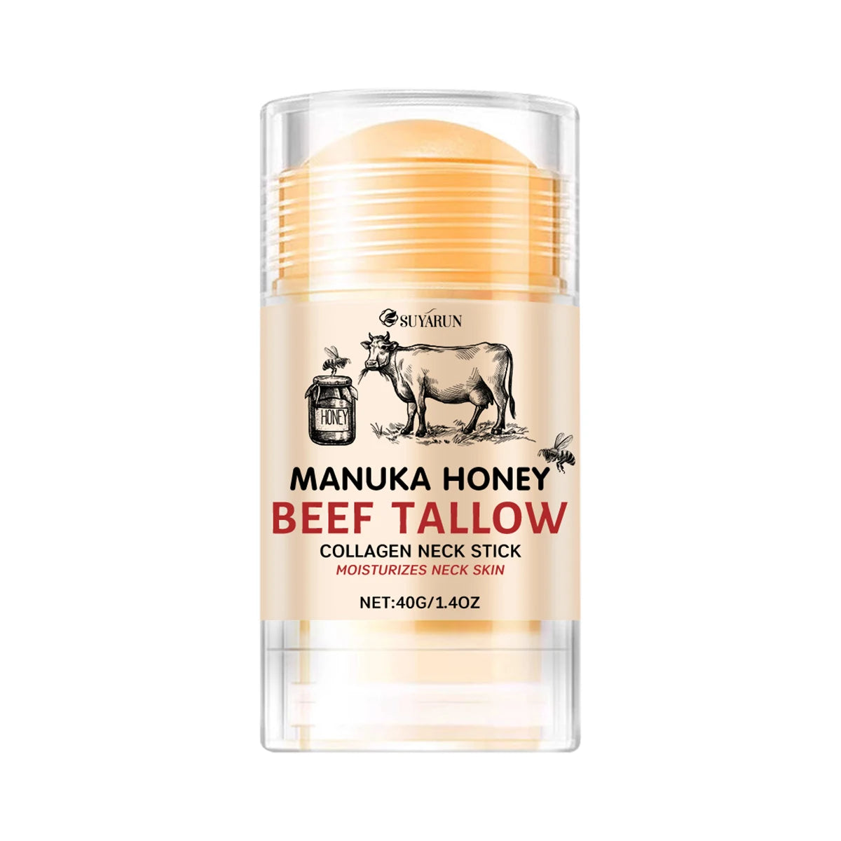 SUYARUN Honey Tallow Neck Cream Stick – Deep Moisturizer