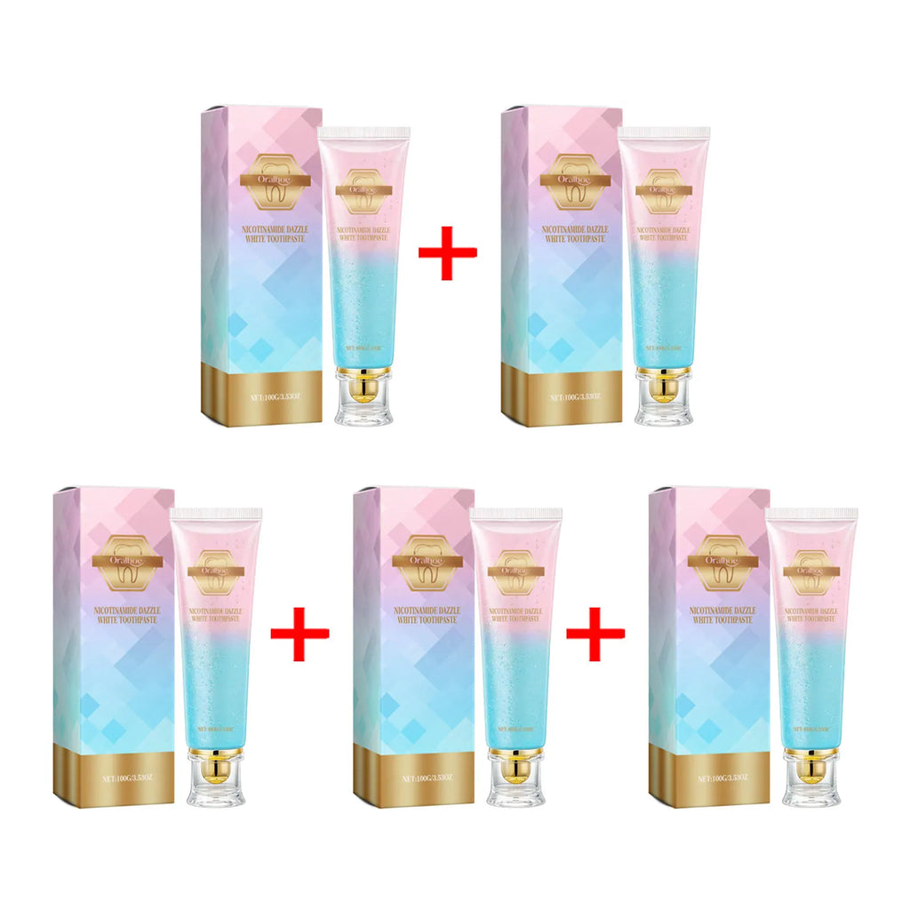 Oralhoe Niacinamide Whitening Toothpaste – Stain & Plaque Removal Whitening Toothpaste Oasis Select 500g boxed