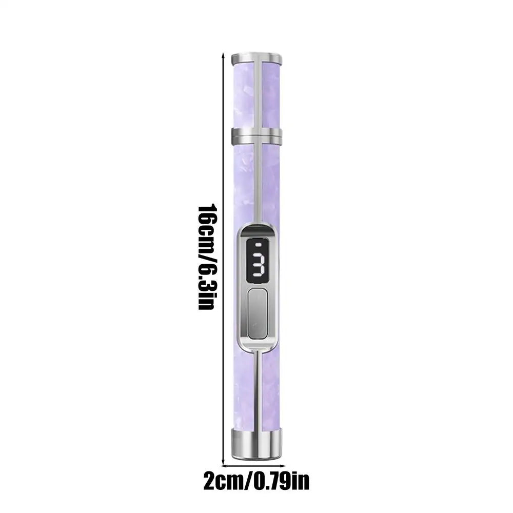 Nail Drill 3 Speeds Fingernail Polishing File Portable Rechargeable Foot Callus Remover for Women Girls Men Toenail Thick Nails Oasis Select CN Purple